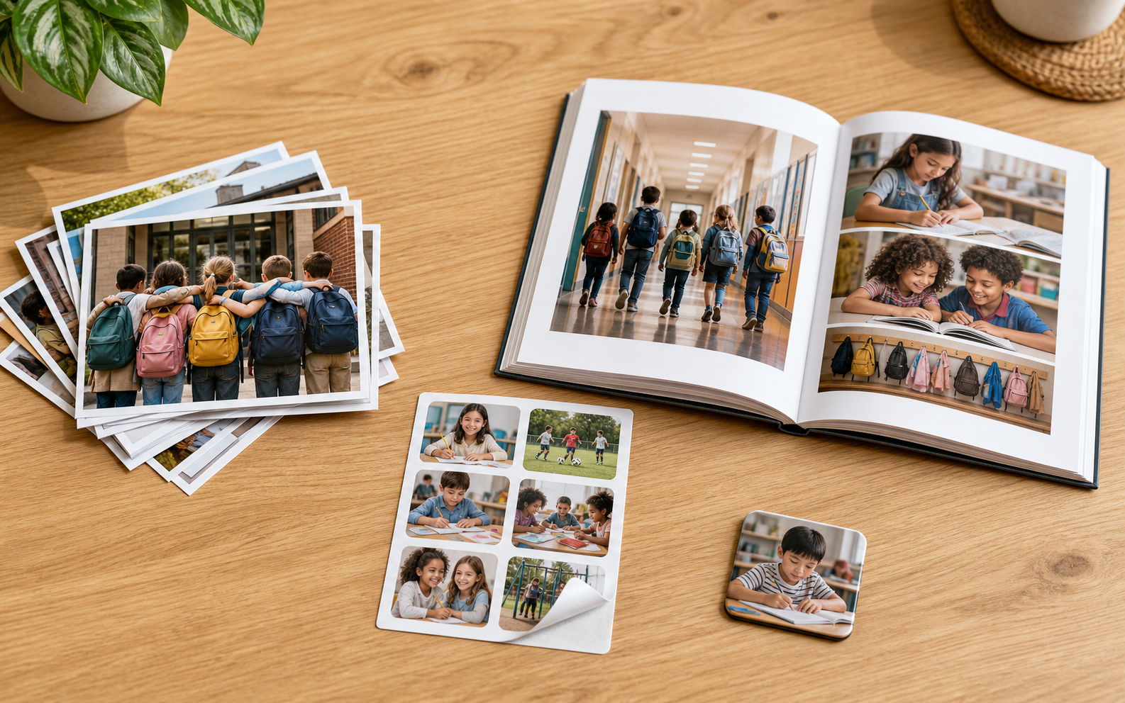 Photo Prints, Stickers, Magnets, or a Book: Best for School Memories?