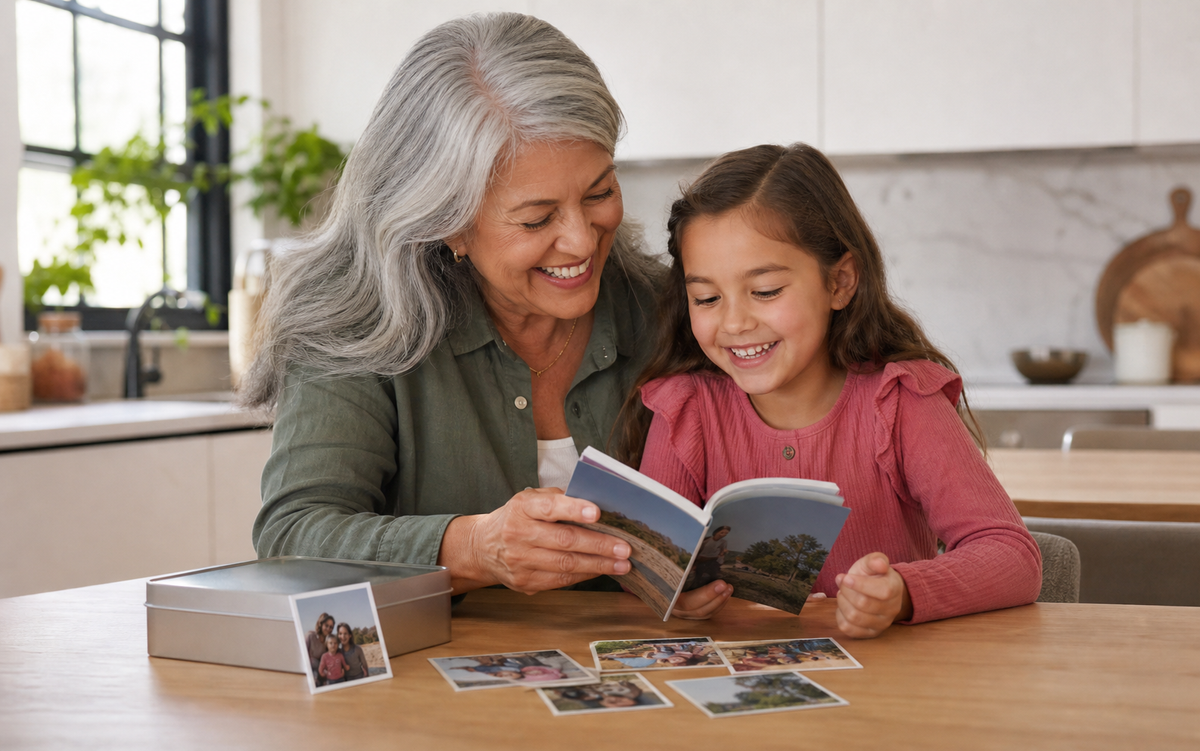 How to Make a Grandparents Day Photo Gift Before September