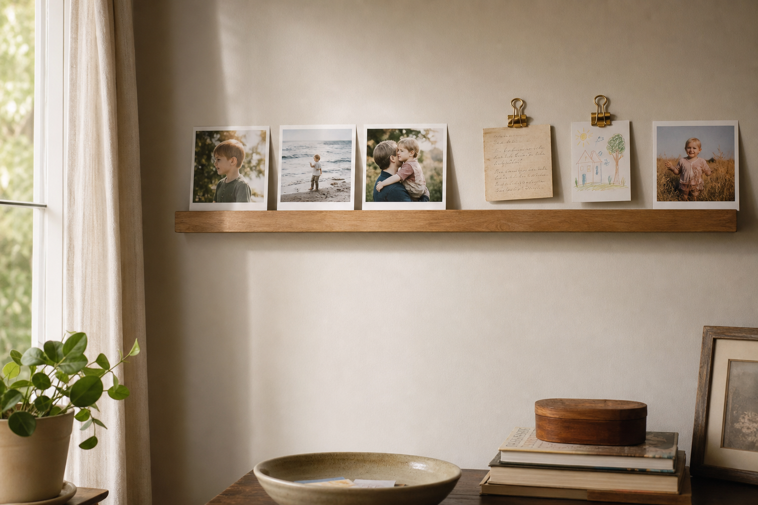 How to Create a Photo Wall That Doesn't Look Messy