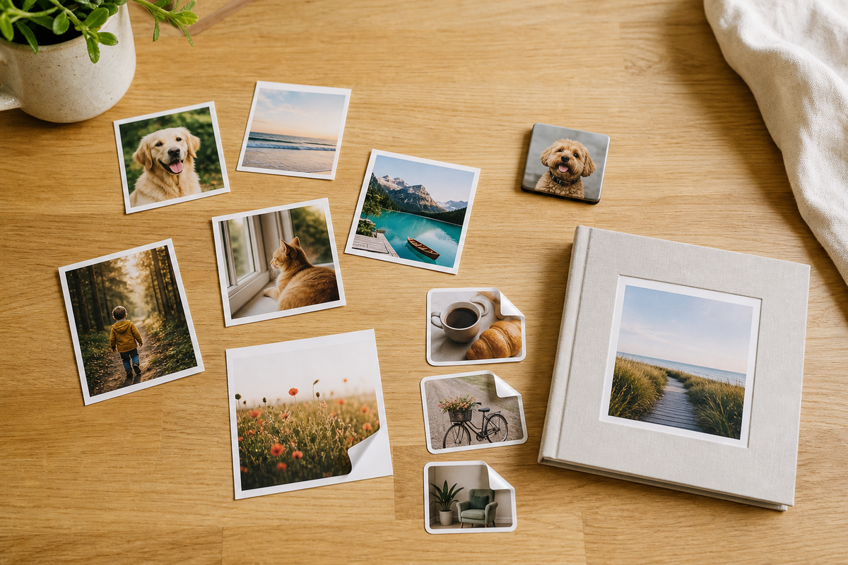 Photo Prints, Stickers, Magnets, or Photo Books: What Should You Choose?