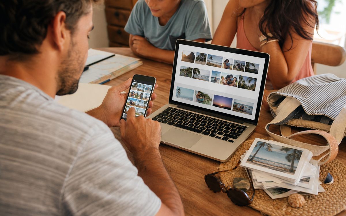 How to Print Summer Vacation Photos Without Spending Hours Sorting Them