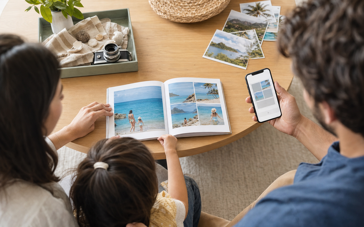 How to Make a Summer Vacation Photo Book From Your Phone