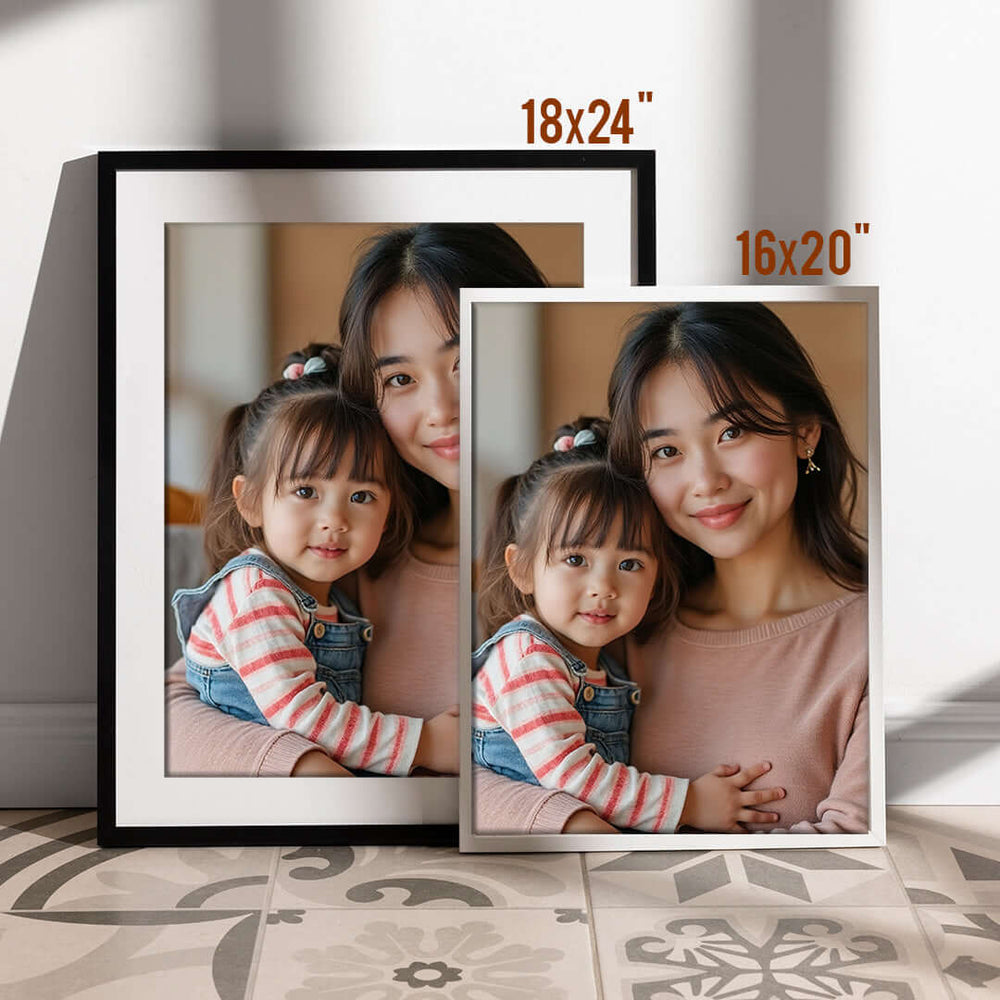 16x20 inch premium art print poster with velvet finish