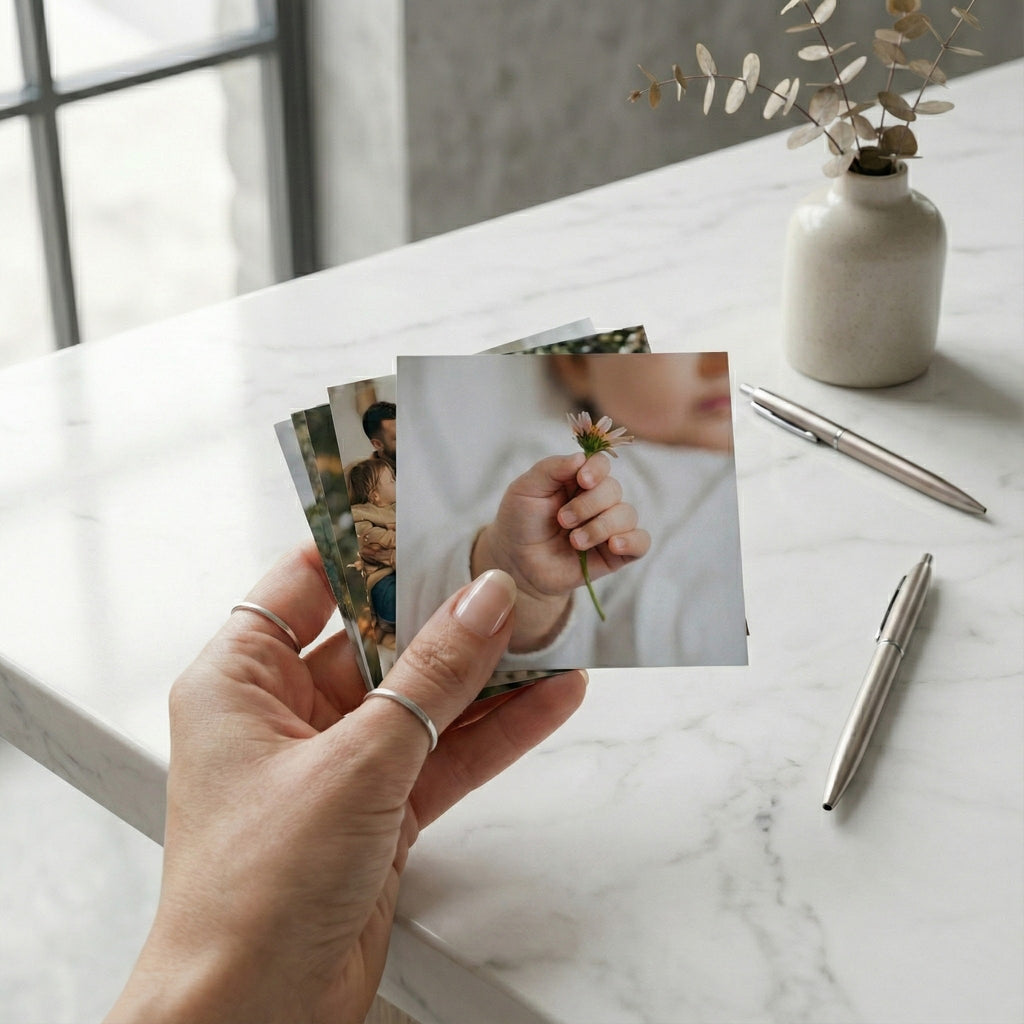3x3 inch borderless square photo prints from Instagram