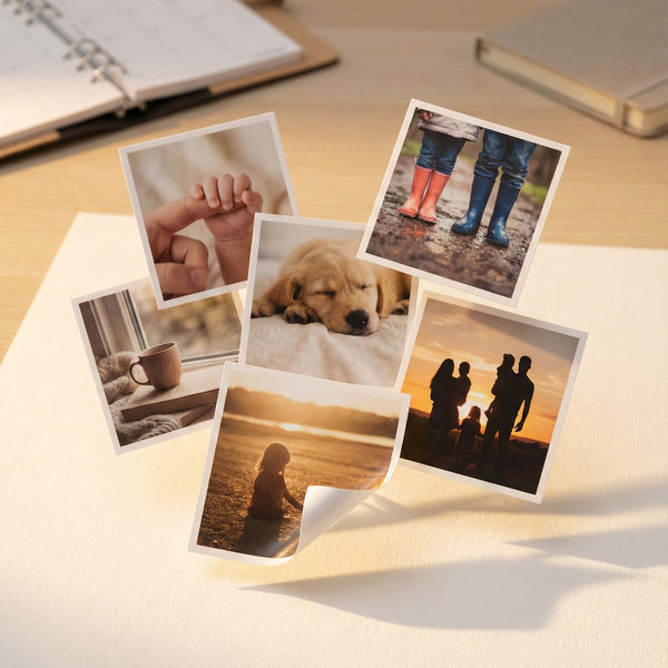 3x3" Stickers With Border