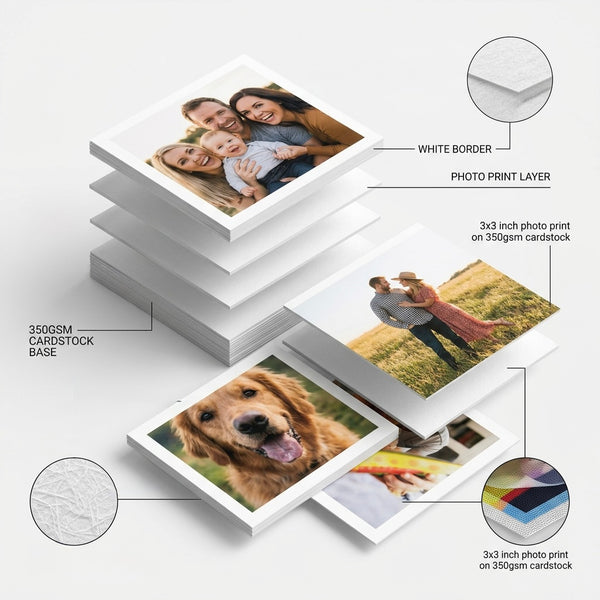 3x3" Prints With Border