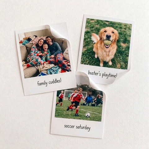 3x4" Retro Stickers