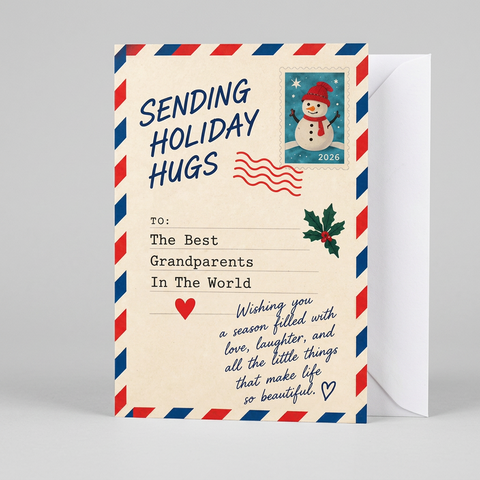 Hugs for Grandparents Cards