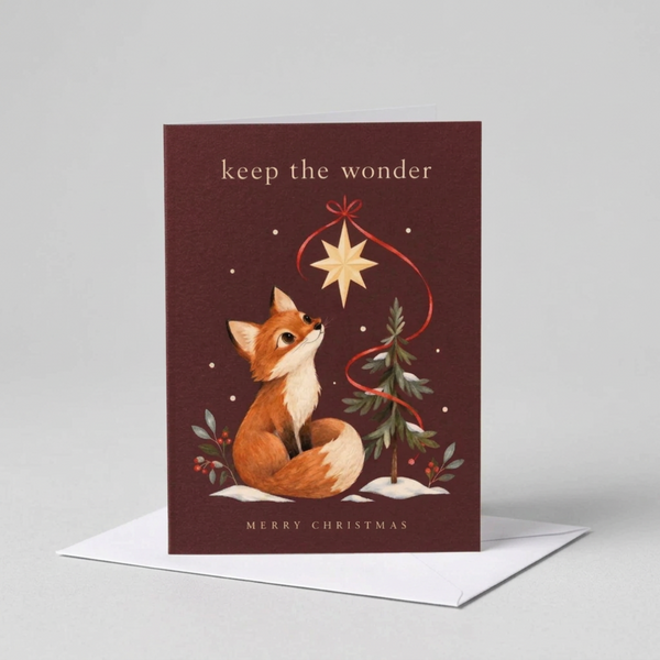 Wonder Fox Christmas Cards