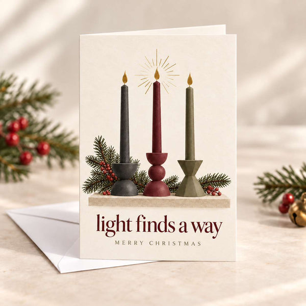 Christmas Candle Cards