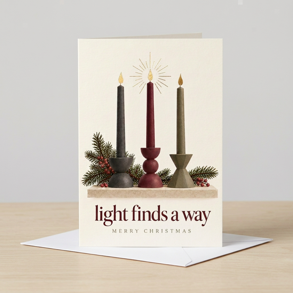 Christmas Candle Cards