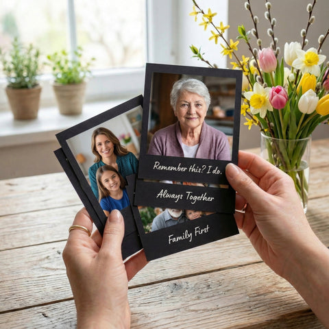 3x4" Black Retro Prints