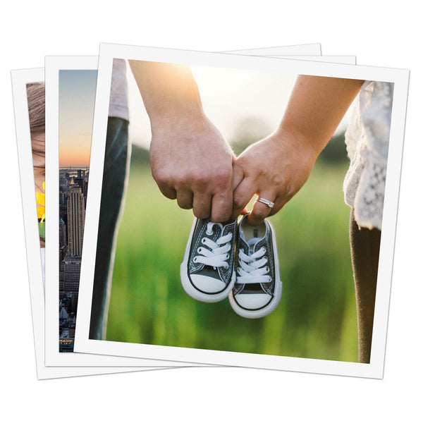 4x4" Stickers With Border