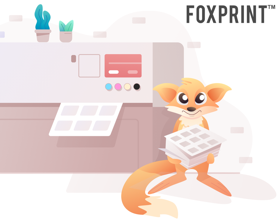 FoxPrint printing process